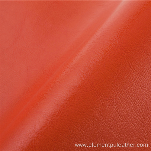 Artificial suede backing PU faux leather material